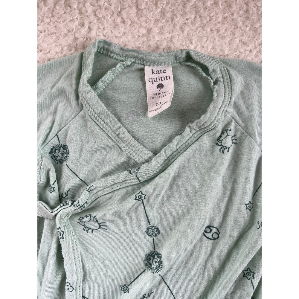 Kate Quinn Astrology Cancer Onesie Bamboo Collection 0-3 Months Unisex - Picture 2 of 4